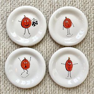 Halloween Appetizer Plates Designed by Sally Noll